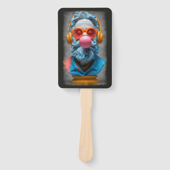  #relaxing Vibes Hand Fan (Front)