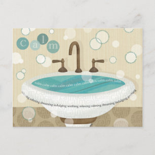 Relaxing Water Postcard