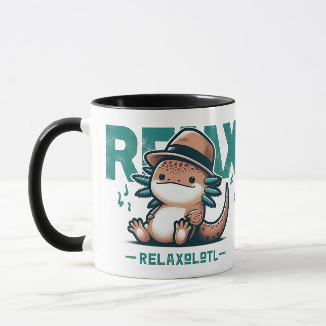 Relaxolotl Mug (Left)