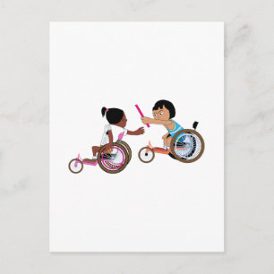 Relay Race Postcard