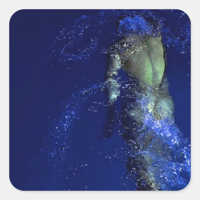 Relay Solo Square Sticker (Front)