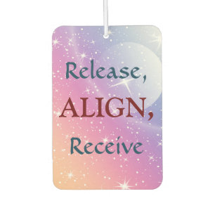 Release, Align, Receive Car Air Freshener