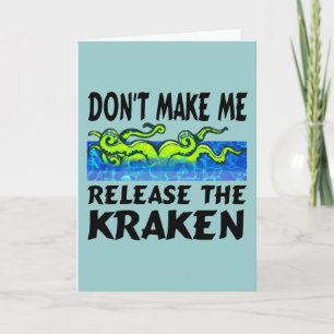 Release the Kraken Cards