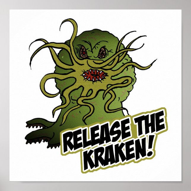 release the kraken poster (Front)