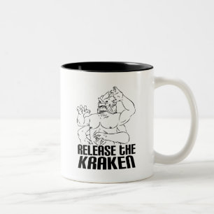 Release the Kraken Two-Tone Coffee Mug