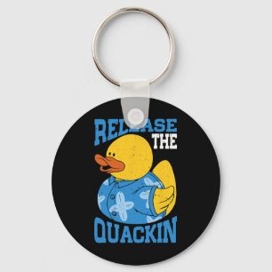 Release The Quackin Gym Bodybuilding -  Key Ring