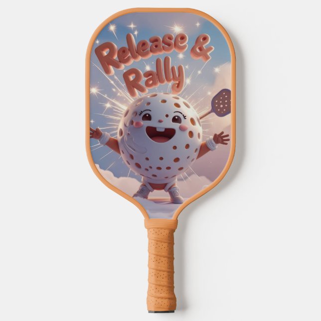 Release the Stress – Pickleball Energy Pickleball Paddle (Front)
