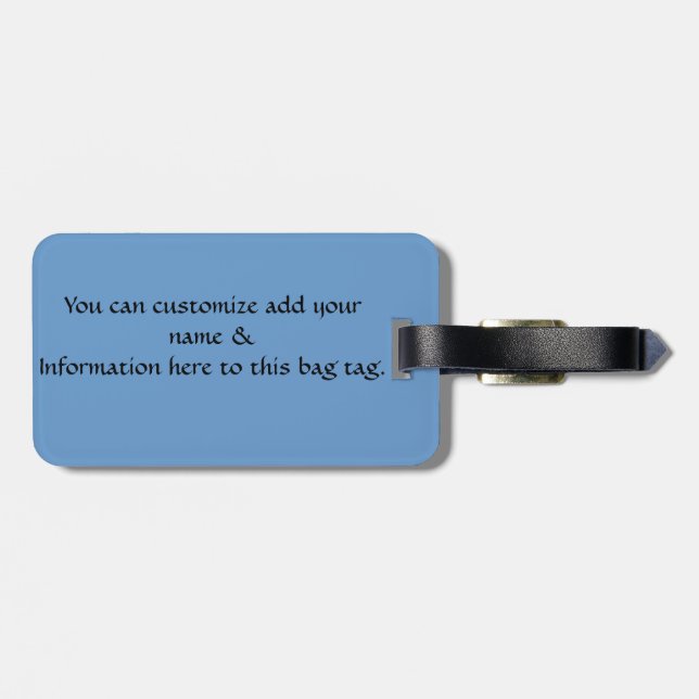 Releasing Joy_ Luggage Tag (Back Horizontal)