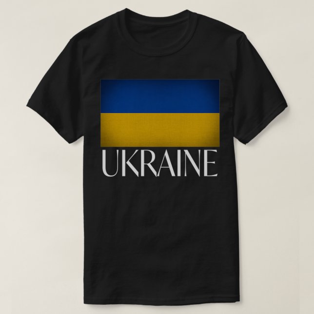 Relentless Designs Ukraine Flag Ukrainian Pride Pr T-Shirt (Design Front)
