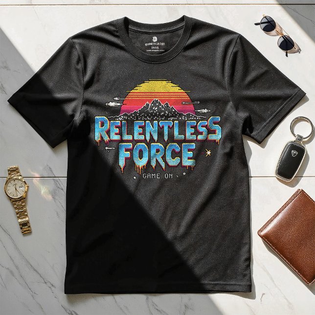Relentless Force - Motivational Design T-shirt (Creator Uploaded)