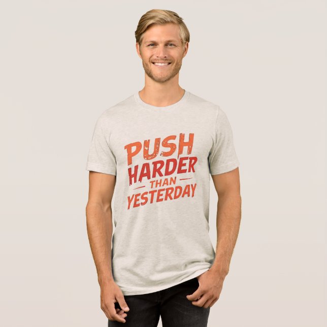 Relentless Progress Tri-Blend Shirt (Front Full)