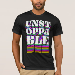 Relentless Retro Typography T-Shirt – Motivational