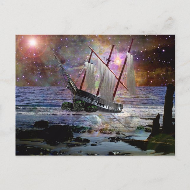 Relentless Sea Postcard (Front)