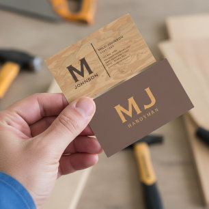 Reliable Handyman & Home Repair Services Business Card