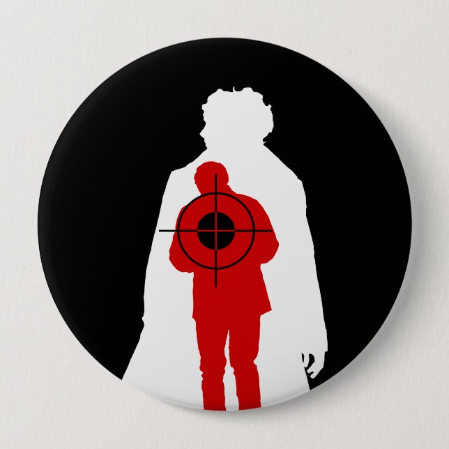 Reliably Informed 10 Cm Round Badge (Front)