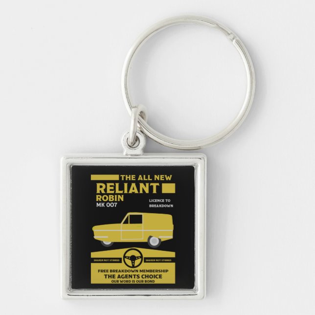 Reliant Robin Car Key Ring (Front)