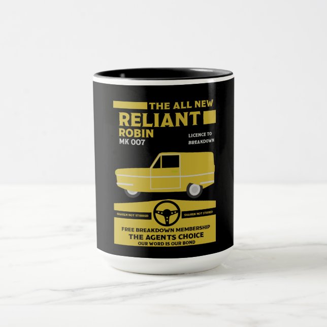 Reliant Robin Car Mug (Center)