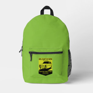 Reliant Robin Owners Club Printed Backpack