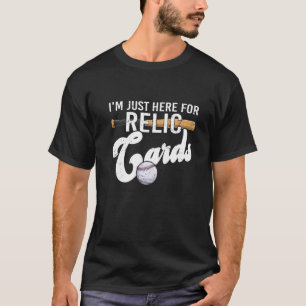 Relic Card Collection & Baseball Card T-Shirt