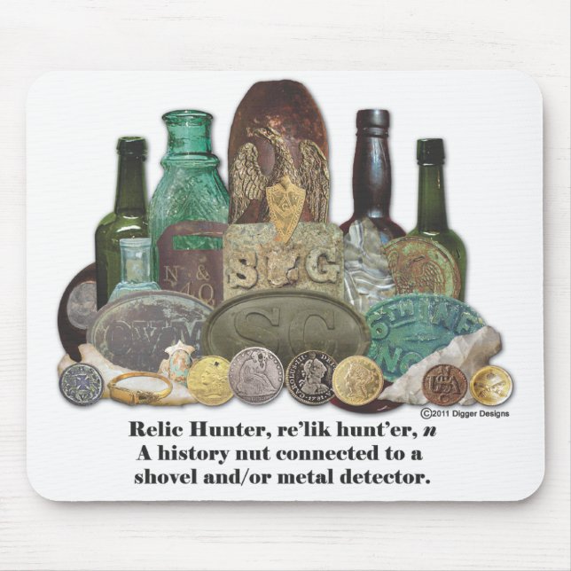 Relic Hunter Definition Mouse Pad (Front)