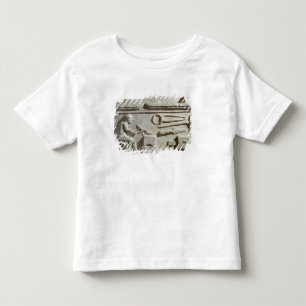 Relief depicting a blacksmith's shop and tools toddler T-Shirt