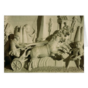Relief depicting a chariot race
