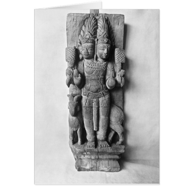 Relief depicting a double-headed image of Agni (Front)