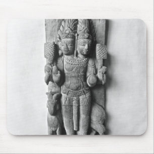 Relief depicting a double-headed image of Agni Mouse Pad