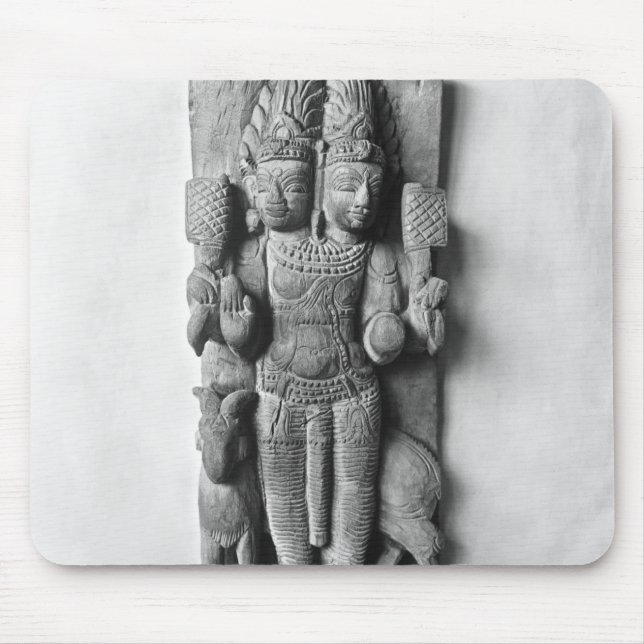 Relief depicting a double-headed image of Agni Mouse Pad (Front)