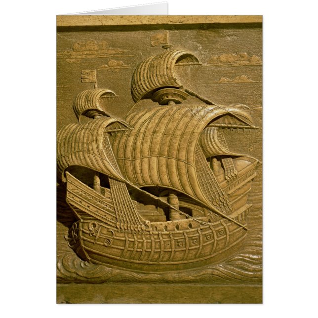 Relief depicting a Venetian galleon (Front)