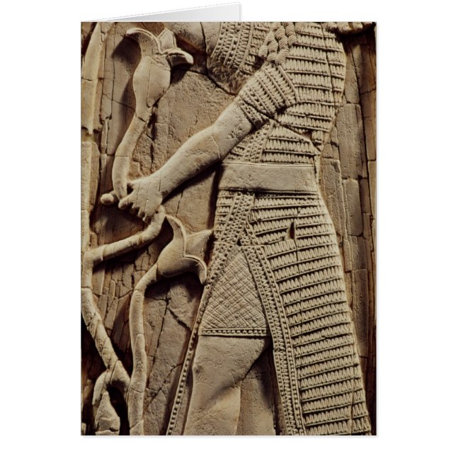 Relief depicting a warrior (Front)