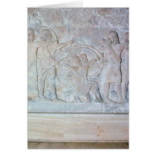 Relief depicting archers