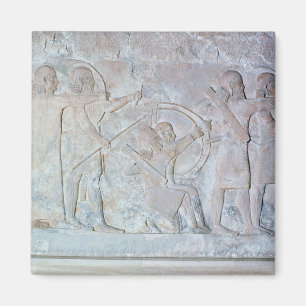 Relief depicting archers magnet