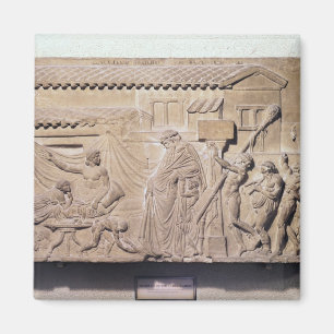 Relief depicting Dionysus at the home of Magnet