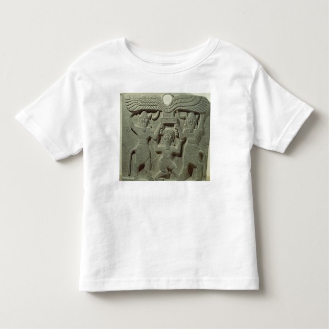 Relief depicting Gilgamesh between two Toddler T-Shirt (Front)