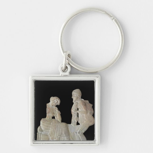 Relief depicting Odysseus and Penelope Key Ring (Front)