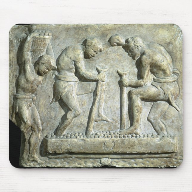 Relief depicting pavers mouse pad (Front)