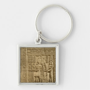 Relief depicting Ptolemy VIII Euergetes II Key Ring