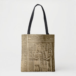 Relief depicting Ptolemy VIII Euergetes II Tote Bag