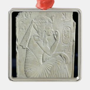 Relief depicting Ramesses II  as a child Metal Ornament