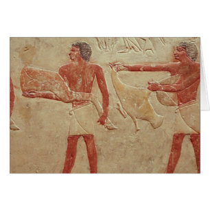 Relief depicting servants