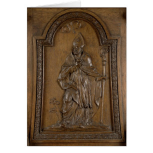 Relief depicting St. Medard Bishop