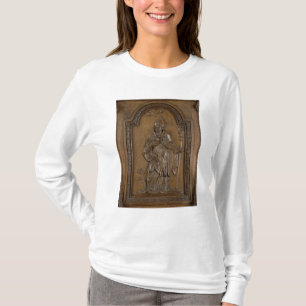 Relief depicting St. Medard  Bishop T-Shirt