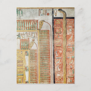 Relief depicting the path which dead must postcard