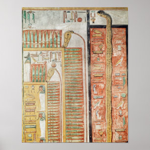 Relief depicting the path which dead must poster