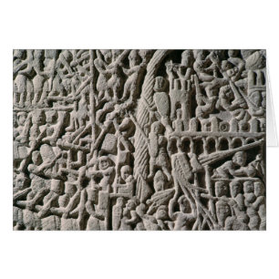 Relief depicting the Siege of Carcassonne