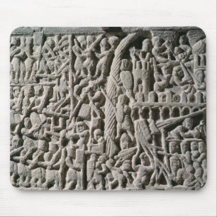 Relief depicting the Siege of Carcassonne Mouse Pad
