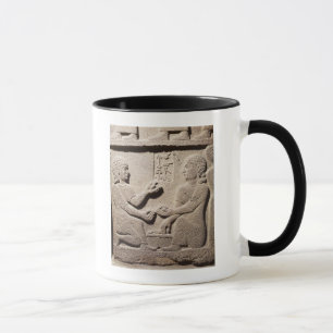 Relief depicting the son of King Araras Mug