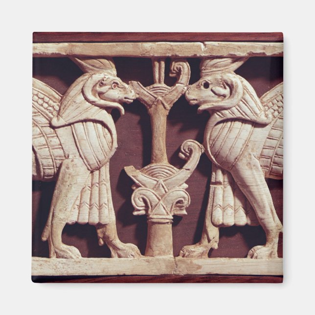 Relief depicting two griffons, from Arslan Tash Magnet (Front)