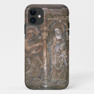 Relief from a capital depicting the Annunciation ( iPhone 11 Case